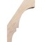 Ekena Millwork 5 1/2"W x 8"D x 12"H Balboa Smooth Knee Brace, Douglas Fir BRC06X08X12BOA00SDF - alternate 4